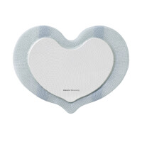 Biatain Silicone Ag Schaumverband, 5 Stück - 15x19cm (Sakrum klein)