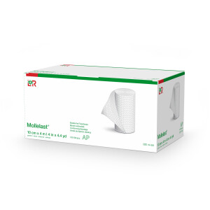 Mollelast elastische Fixierbinde, 100 Stück - 10cm x 4m