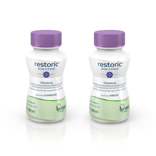 restoric drink 2.0 kcal 24x200ml - Verschiedene Sorten