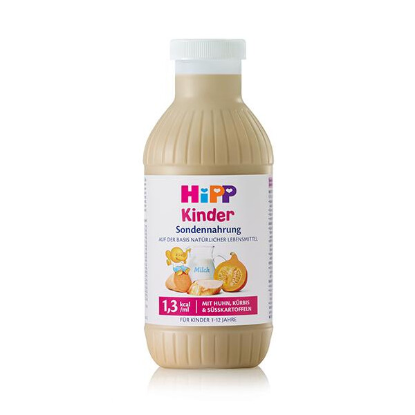 Hipp Kinder-Sondennahrung 1,3 kcal/ml 12x500ml - Huhn-Kürbis-Süßkartoffel