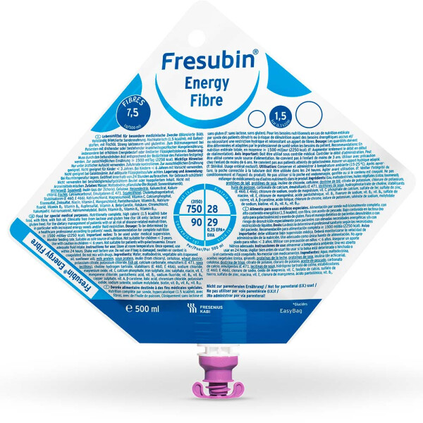 Fresubin Energy Fibre Easy Bag - 15x500ml