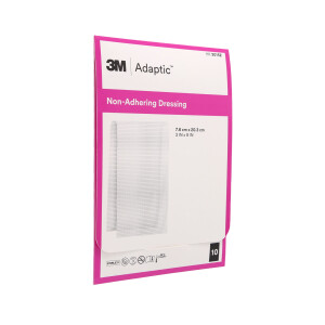 3M Adaptic non-adhering dressing feuchte Wundauflage, 10...