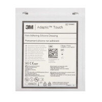 Adaptic Touch flexible Wundauflage mit offener Netzstruktur, 10 Stück - 7,6x11cm
