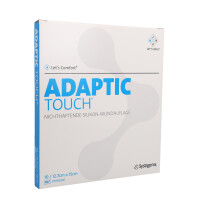 Adaptic Touch flexible Wundauflage mit offener Netzstruktur 10 Stück - 12,7x15cm