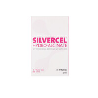 Silvercel silberhaltige Hydroalginat Wundauflage 10 Stück - 5x5cm