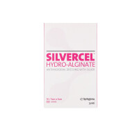 3M Silvercel silberhaltige Hydroalginat Wundauflage, 10 Stück - 5x5cm