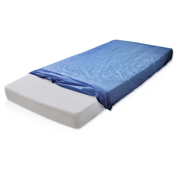 MaiMed Mattress Cover 210x90x20cm, blau, CPE-Cover - 10 Stück