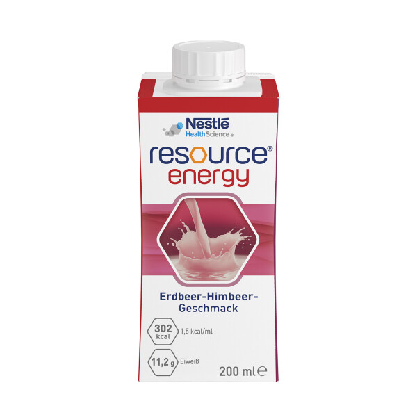Resource Energy 24x200ml - Erdbeer-Himbeer