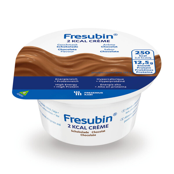 Fresubin 2.0 Creme, 2 kcal/g, zum Löffeln, 24x125g - Schokolade