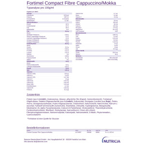 Fortimel Compact Fibre 2,4kcal/ml, 32x125ml - Verschiedene Sorten