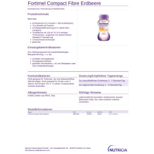 Fortimel Compact Fibre 2,4kcal/ml, 32x125ml - Verschiedene Sorten
