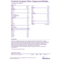 Fortimel Compact Fibre 2,4kcal/ml, 32x125ml - Verschiedene Sorten