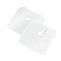TRACOE care Trachealkompressen ungeschlitzt REF 910-A, 10 Stück - 9,0x9,8cm