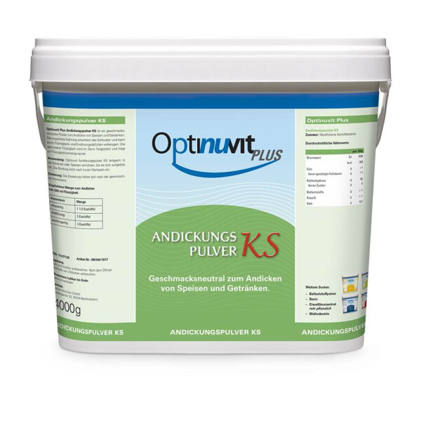 Optinuvit Plus Andickungspulver KS - 4kg