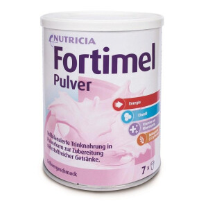 Fortimel Pulver - Erdbeer - 12x335g