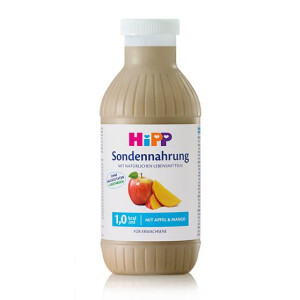 Hipp Sondennahrung, Apfel & Mango, 1 kcal/ml - 500ml