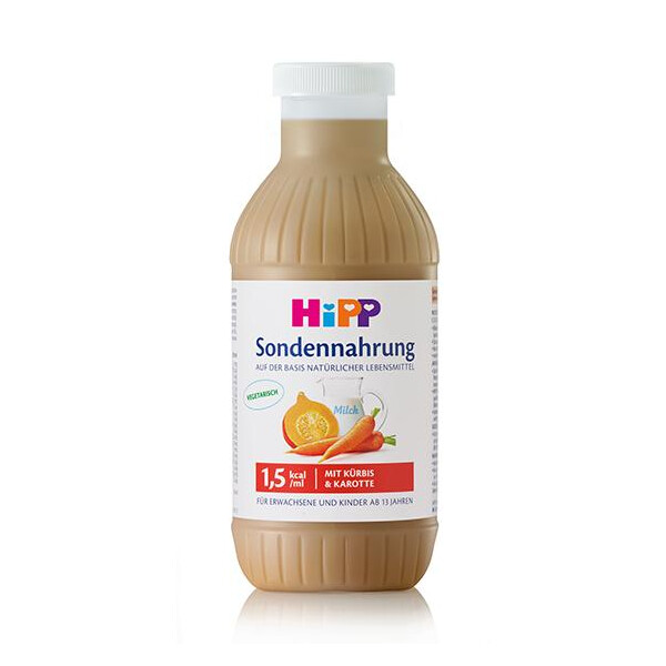 Hipp Sondennahrung 1,5 kcal/ml 500ml - Kürbis-Karotte