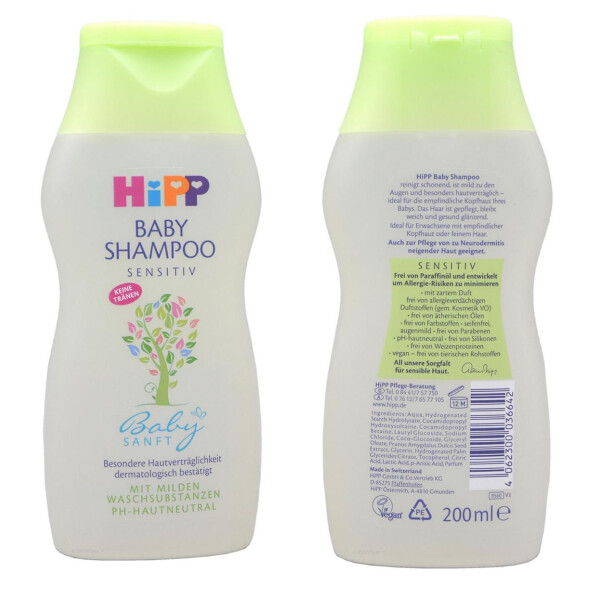 HiPP Babysanft Baby Shampoo 200ml