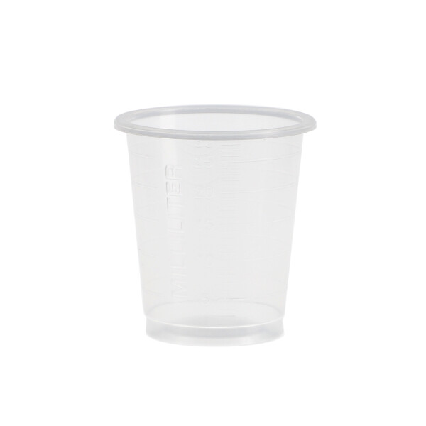 MED-Comfort Einmal-Medizinbecher 30ml graduiert, transparent, 9.000 Stück