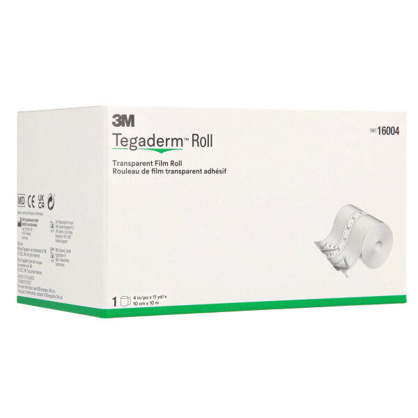 3M Tegaderm Roll Folienverband - 10cm x 10m