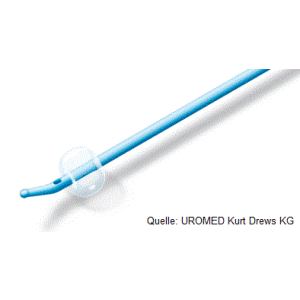 UROMED Soft Ballonkatheter, 43cm lang, Tiemannspitze, 1 Stück, REF 1245-22 - CH 22