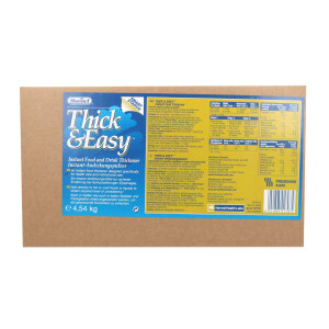 Thick & Easy Instant-Andickungsmittel für kalte & heiße Flüssigk., lose im Beutel - 4,5kg Karton