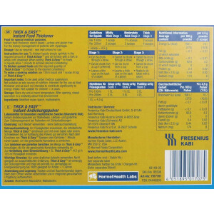 Thick & Easy Instant-Andickungsmittel für kalte & heiße Flüssigk., lose im Beutel - 4,5kg Karton