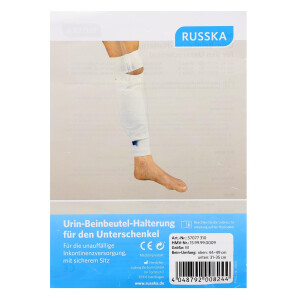 RUSSKA Beinbeutel-Halterung für den Unterschenkel - Größe M