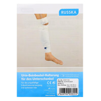 RUSSKA Urin-Beinbeutel-Halterung für den Unterschenkel - Größe M