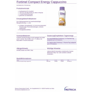 Fortimel Compact Energy 32x300ml - Verschiedene Sorten