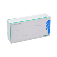 B. Braun Vasco® Sensitive, puderfrei, aus Naturlatex, VE 100 Stück - Größe S
