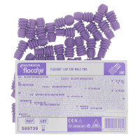 Nutricia Enfit Verschlusskappe für Flocare Ernährungssonde, ENFit-Anschluss, 3-Wege-Hahn & Zuspritzschenkel - 2x50 Stück