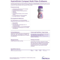 NutriniDrink Compact Multi Fibre 32x125ml - Verschiedene Sorten