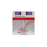 Nutricomp Drink 2.0 kcal Fibre 4x200ml - Kirsche