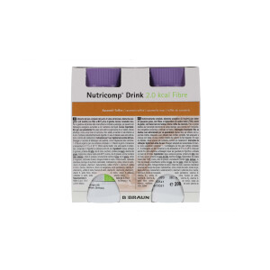 Nutricomp Drink 2.0 kcal Fibre 24x200ml - Toffee-Karamell