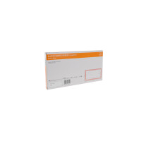 ALLEVYN Gentle Border, haftender Wundverband aus Polyurethanschaum mit Silikon-Gel Beschichtung, 5 Stück - 10x20cm