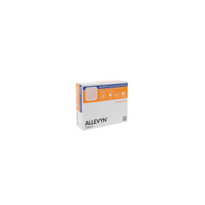 ALLEVYN Classic, haftender hydrozellulärer Schaumverband, 12 Stück - 7x8cm