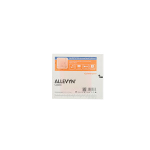 ALLEVYN Classic, haftender hydrozellulärer Schaumverband, 12 Stück - 12x13cm