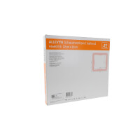 ALLEVYN Classic, haftender hydrozellulärer Schaumverband, 12 Stück  - 22x23cm