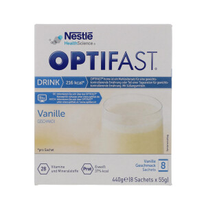 OPTIFAST Drink 8x55g - Vanille