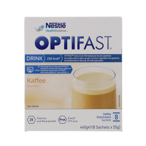 OPTIFAST Drink 8x55g - Kaffee