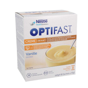 OPTIFAST Creme, 8x55g - Verschiedene Sorten