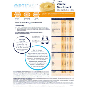 OPTIFAST Creme, 8x55g - Verschiedene Sorten