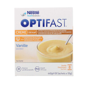 OPTIFAST Creme 8x55g - Vanille