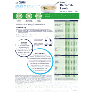 OPTIFAST Suppe, 8x55g - Verschiedene Sorten