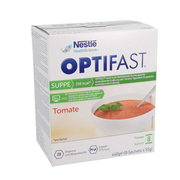 OPTIFAST Suppe 8x55g - Tomate