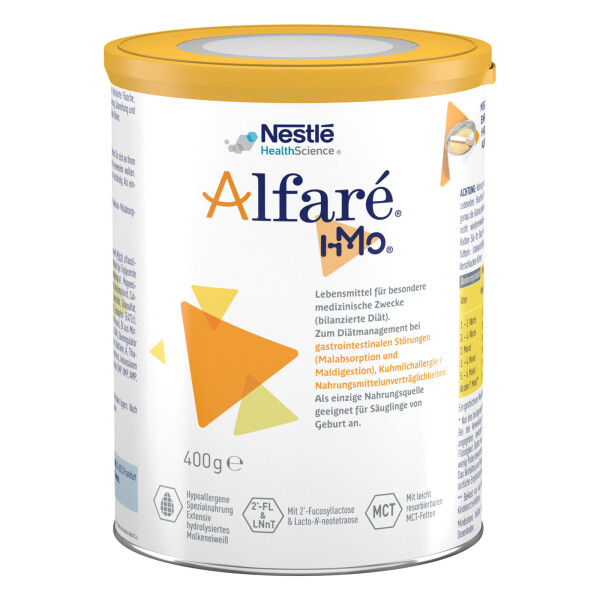 Alfaré, extensiv hydrolysierte Spezialnahrung mit humanen Milch-Oligosacchariden - ab 400g