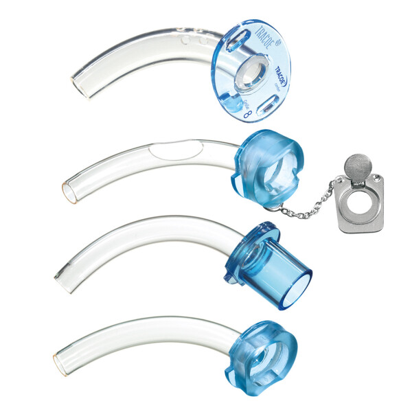 TRACOE comfort Tracheostomiekanüle mit Sprechfunktion & zusätzlicher Innenkanüle REF 103-07A - Größe 7