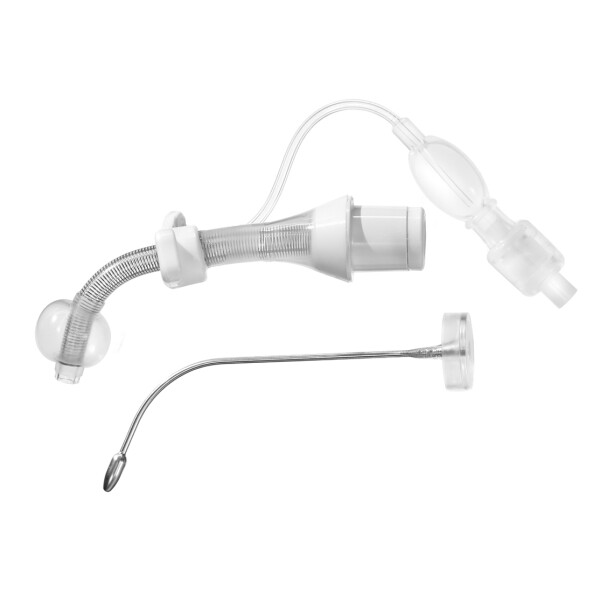 TRACOE silcosoft PL für Kinder mit H2O Cuff, proximal-länger aus Silikon, REF 373-4.5 - Größe 4.5