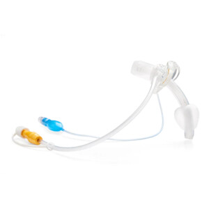 Shiley Flex Evac Tracheostomie Tubus mit Innenkanüle für Einmalgebrauch REF 5CN70ED - Größe 7,0
